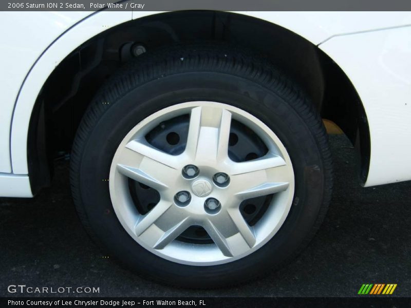 Polar White / Gray 2006 Saturn ION 2 Sedan