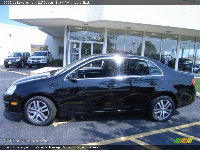 Black / Anthracite Black 2006 Volkswagen Jetta 2.5 Sedan