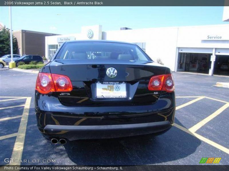 Black / Anthracite Black 2006 Volkswagen Jetta 2.5 Sedan
