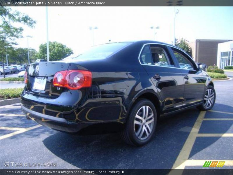 Black / Anthracite Black 2006 Volkswagen Jetta 2.5 Sedan