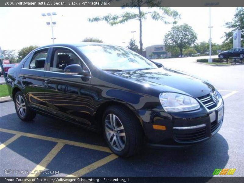 Black / Anthracite Black 2006 Volkswagen Jetta 2.5 Sedan
