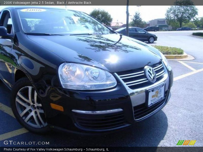 Black / Anthracite Black 2006 Volkswagen Jetta 2.5 Sedan