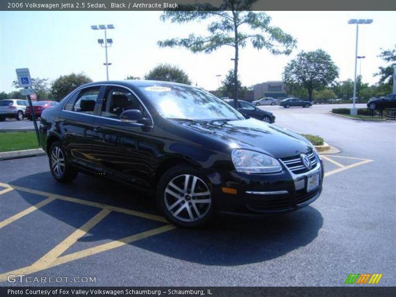 Black / Anthracite Black 2006 Volkswagen Jetta 2.5 Sedan