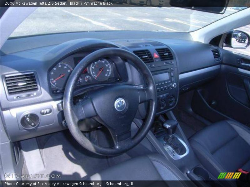 Black / Anthracite Black 2006 Volkswagen Jetta 2.5 Sedan