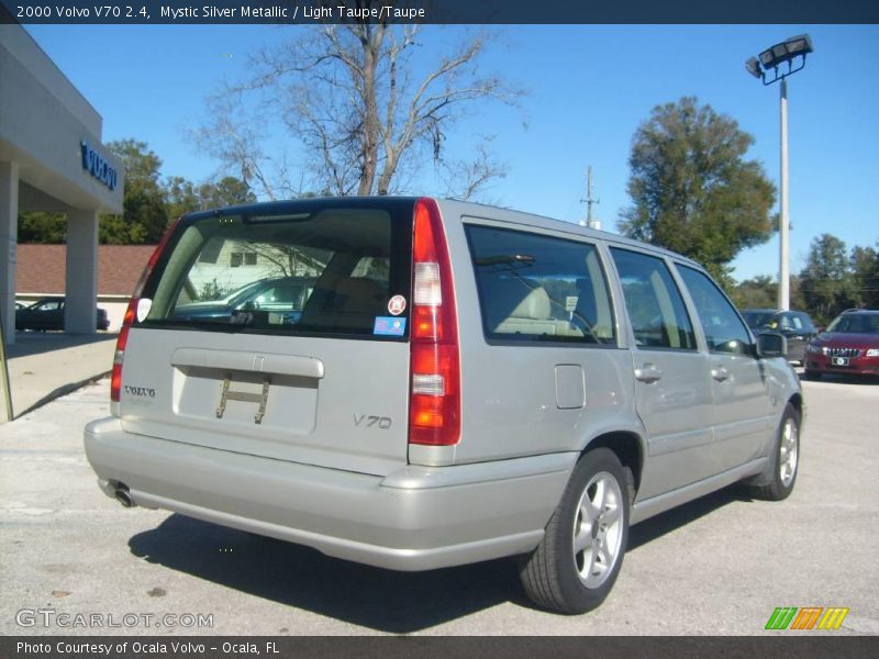 Mystic Silver Metallic / Light Taupe/Taupe 2000 Volvo V70 2.4