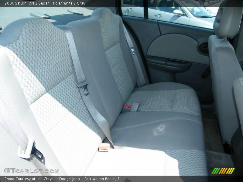 Polar White / Gray 2006 Saturn ION 2 Sedan