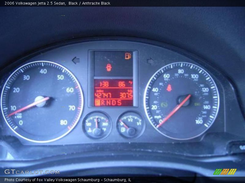 Black / Anthracite Black 2006 Volkswagen Jetta 2.5 Sedan