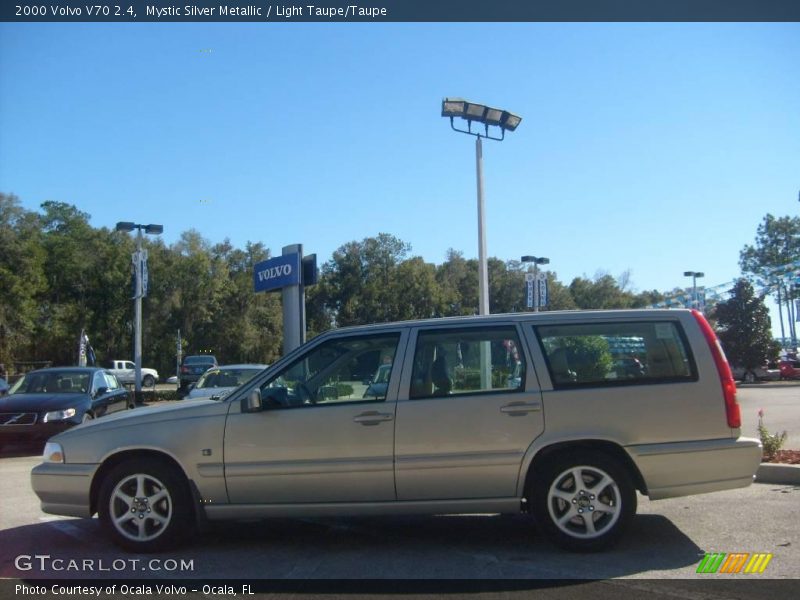 Mystic Silver Metallic / Light Taupe/Taupe 2000 Volvo V70 2.4
