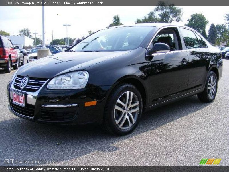 Black / Anthracite Black 2006 Volkswagen Jetta 2.5 Sedan