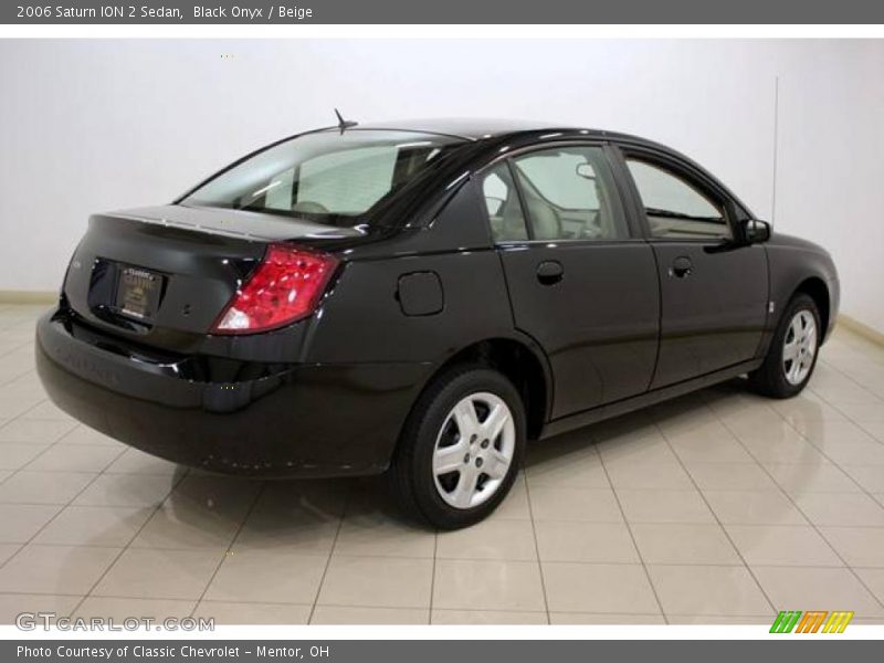 Black Onyx / Beige 2006 Saturn ION 2 Sedan