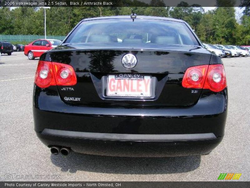 Black / Anthracite Black 2006 Volkswagen Jetta 2.5 Sedan