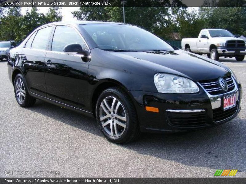 Black / Anthracite Black 2006 Volkswagen Jetta 2.5 Sedan