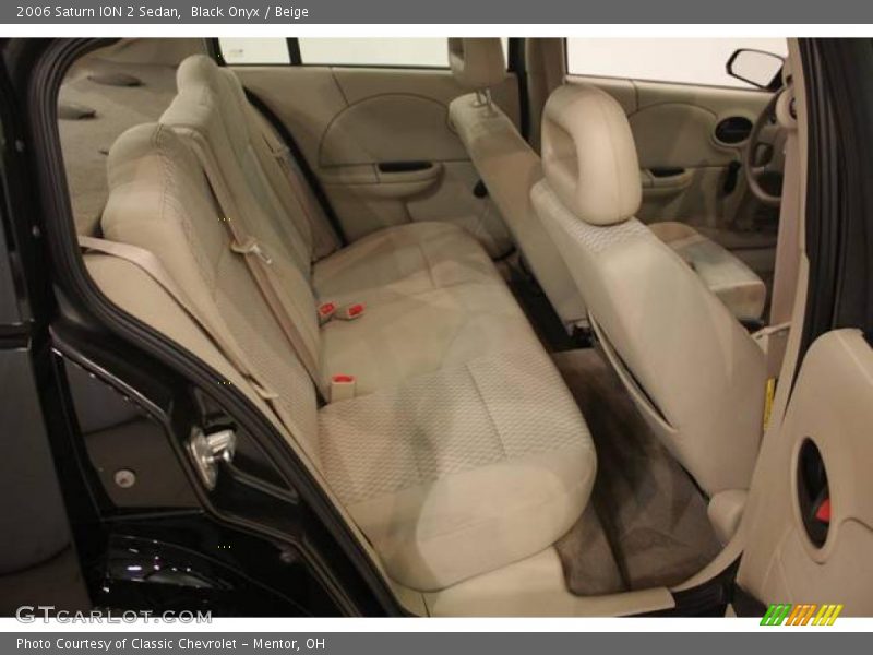 Black Onyx / Beige 2006 Saturn ION 2 Sedan
