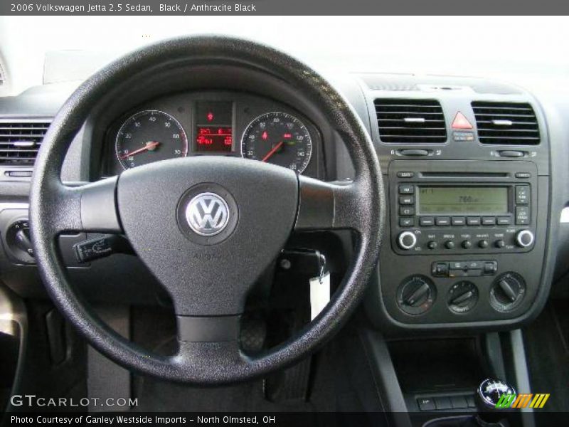 Black / Anthracite Black 2006 Volkswagen Jetta 2.5 Sedan