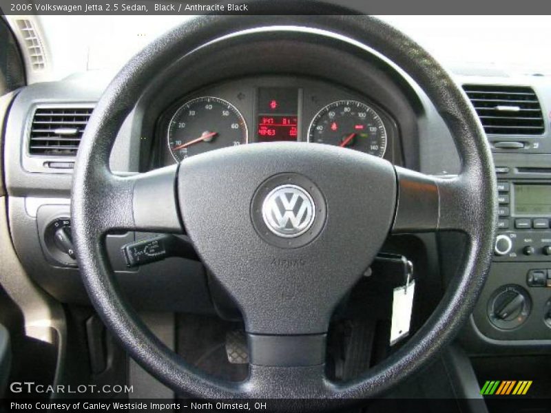 Black / Anthracite Black 2006 Volkswagen Jetta 2.5 Sedan
