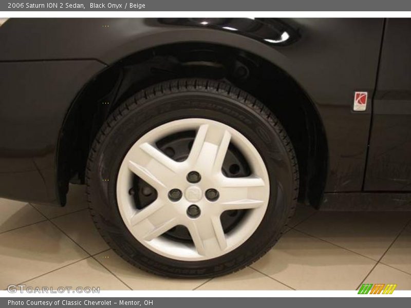 Black Onyx / Beige 2006 Saturn ION 2 Sedan