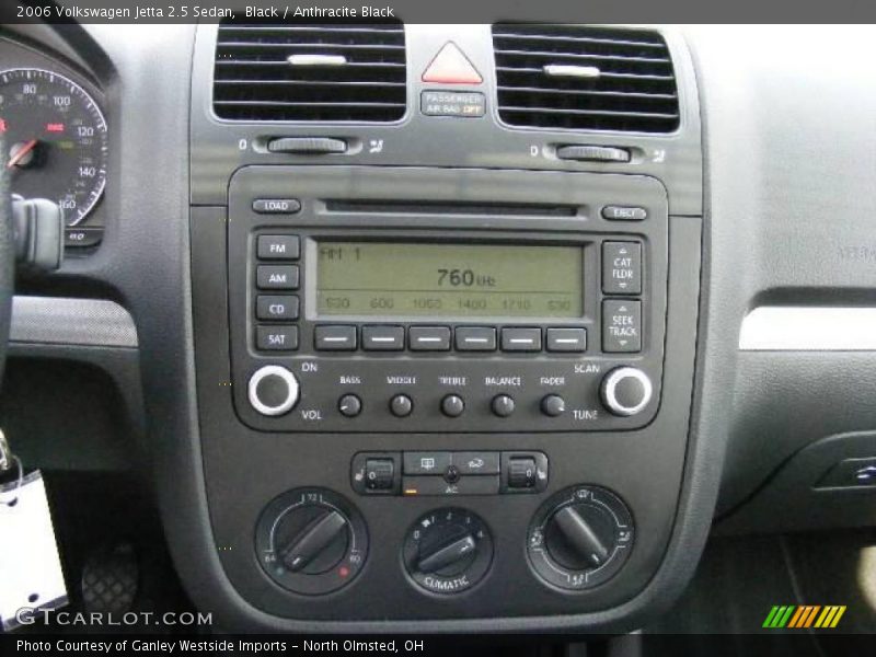 Black / Anthracite Black 2006 Volkswagen Jetta 2.5 Sedan