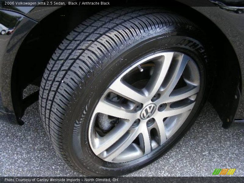 Black / Anthracite Black 2006 Volkswagen Jetta 2.5 Sedan