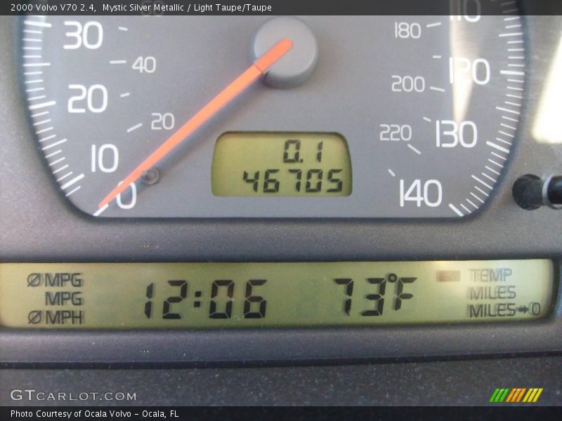 Mystic Silver Metallic / Light Taupe/Taupe 2000 Volvo V70 2.4