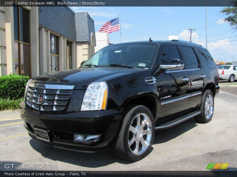 Black Raven / Ebony/Ebony 2007 Cadillac Escalade AWD