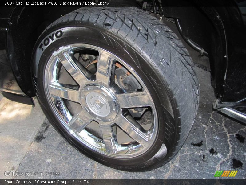 Black Raven / Ebony/Ebony 2007 Cadillac Escalade AWD