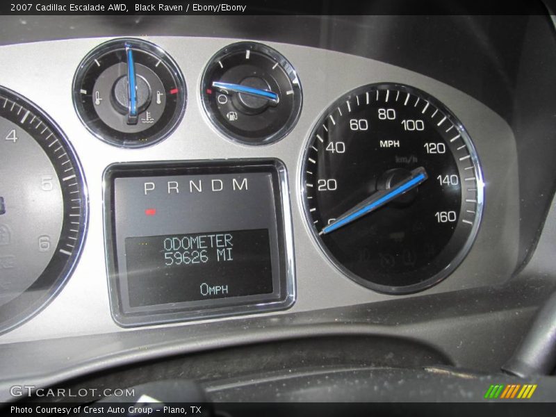 Black Raven / Ebony/Ebony 2007 Cadillac Escalade AWD
