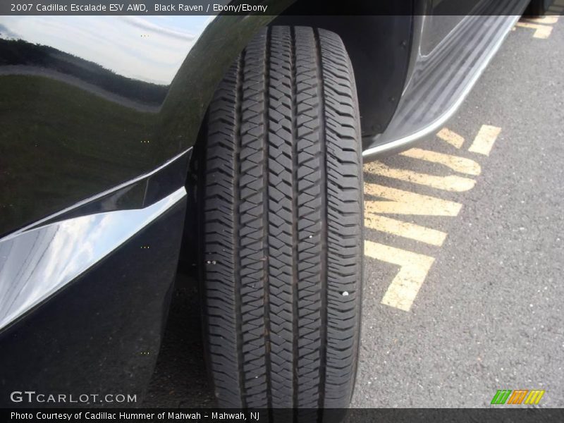 Black Raven / Ebony/Ebony 2007 Cadillac Escalade ESV AWD