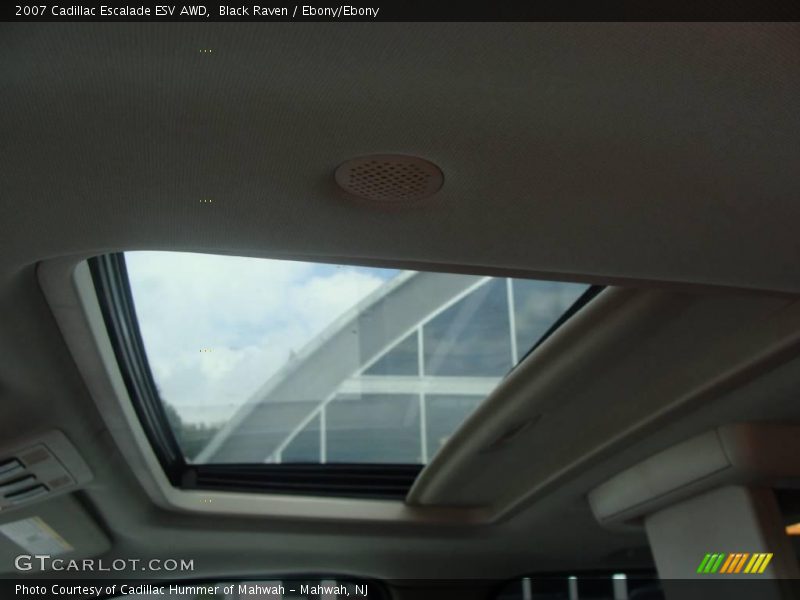 Black Raven / Ebony/Ebony 2007 Cadillac Escalade ESV AWD