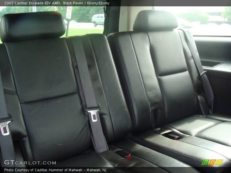Black Raven / Ebony/Ebony 2007 Cadillac Escalade ESV AWD