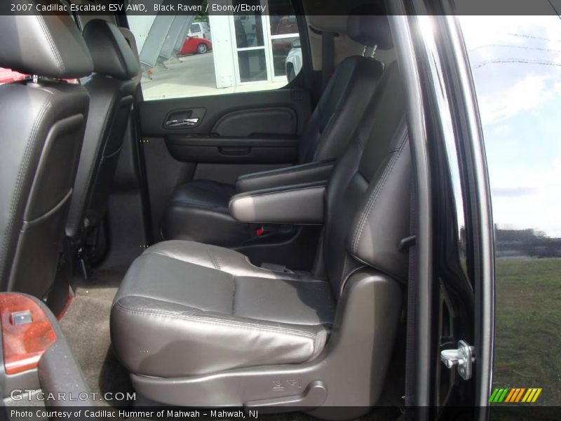 Black Raven / Ebony/Ebony 2007 Cadillac Escalade ESV AWD