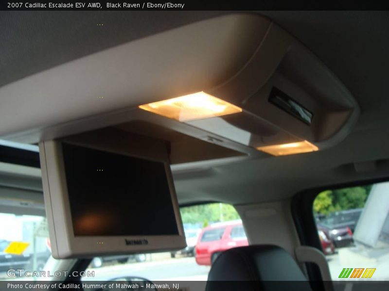 Black Raven / Ebony/Ebony 2007 Cadillac Escalade ESV AWD