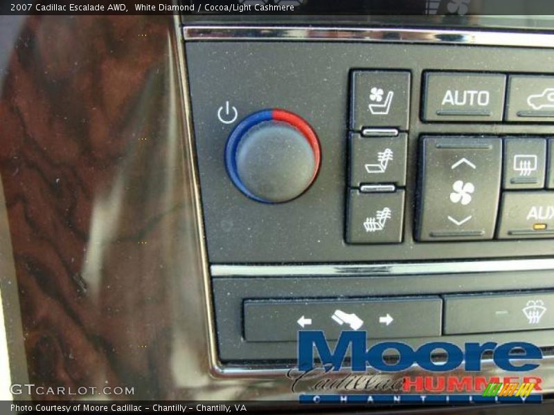 White Diamond / Cocoa/Light Cashmere 2007 Cadillac Escalade AWD
