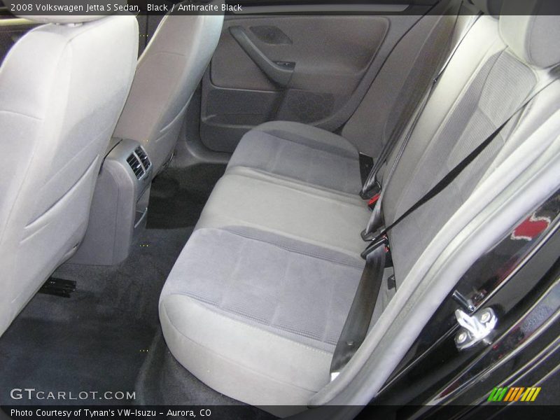 Black / Anthracite Black 2008 Volkswagen Jetta S Sedan