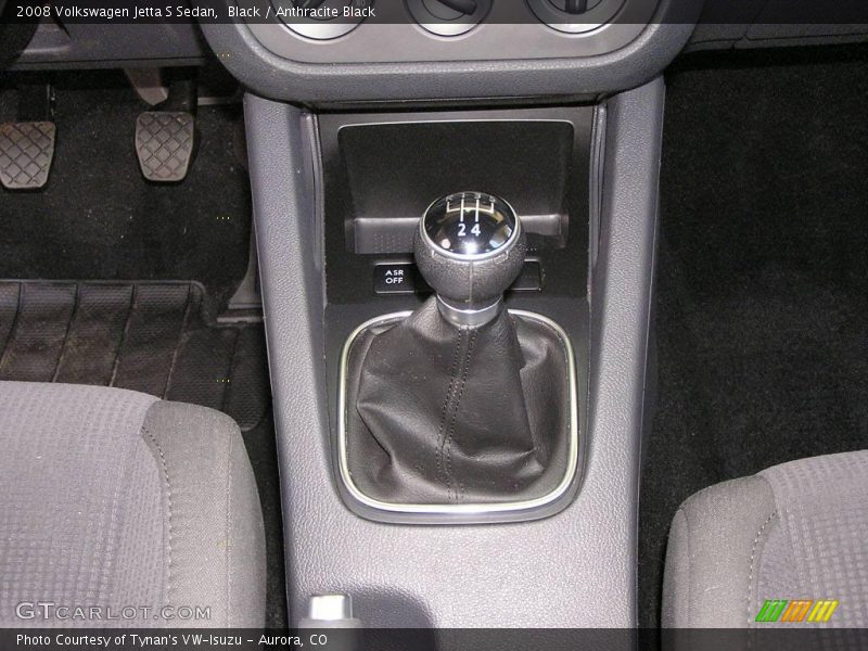 Black / Anthracite Black 2008 Volkswagen Jetta S Sedan