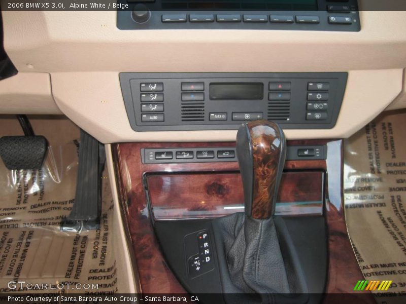 Alpine White / Beige 2006 BMW X5 3.0i