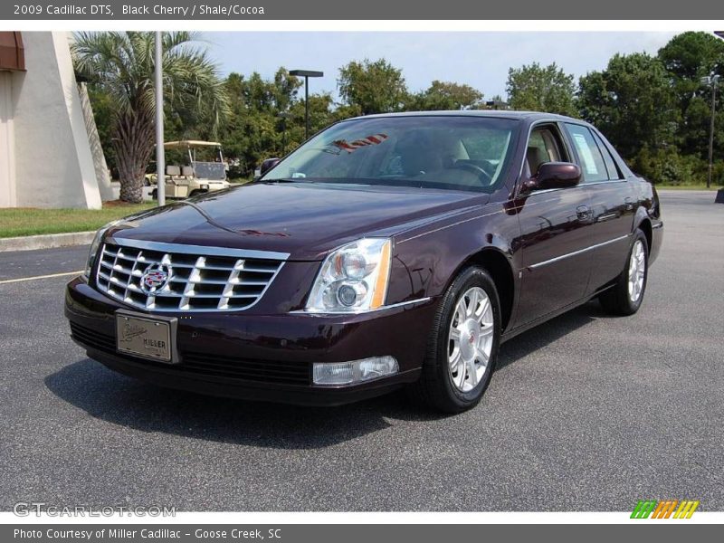 Black Cherry / Shale/Cocoa 2009 Cadillac DTS