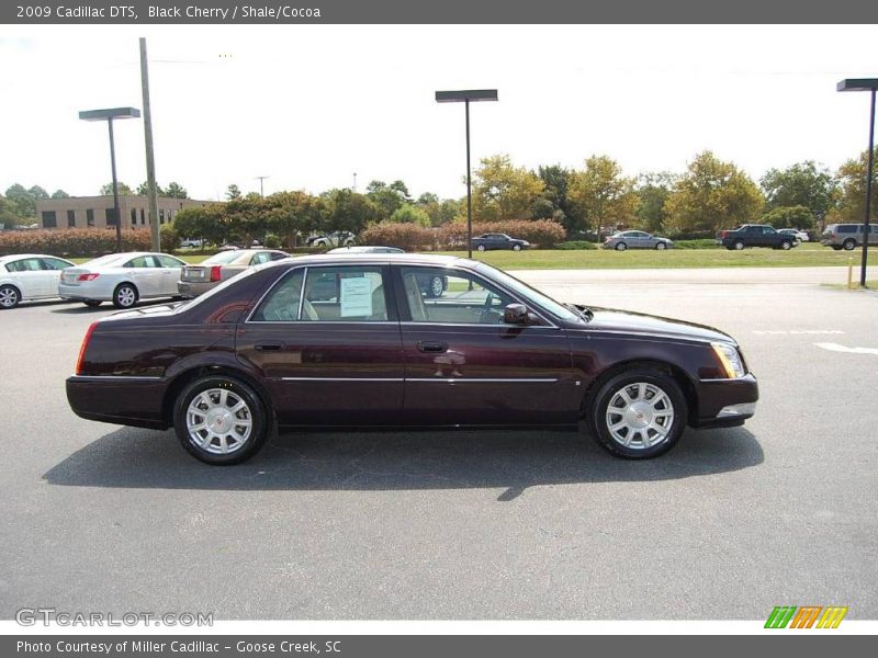 Black Cherry / Shale/Cocoa 2009 Cadillac DTS