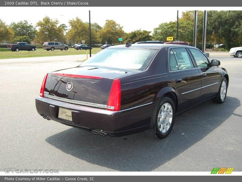 Black Cherry / Shale/Cocoa 2009 Cadillac DTS