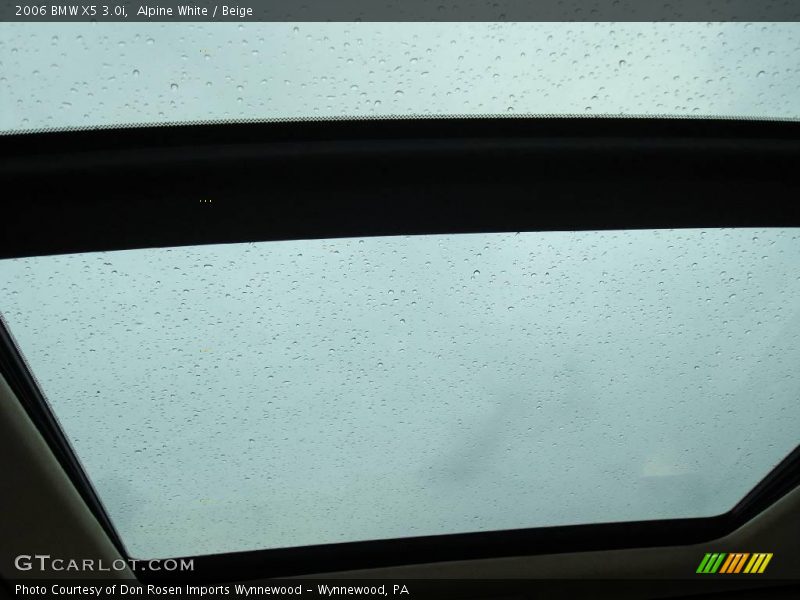 Alpine White / Beige 2006 BMW X5 3.0i