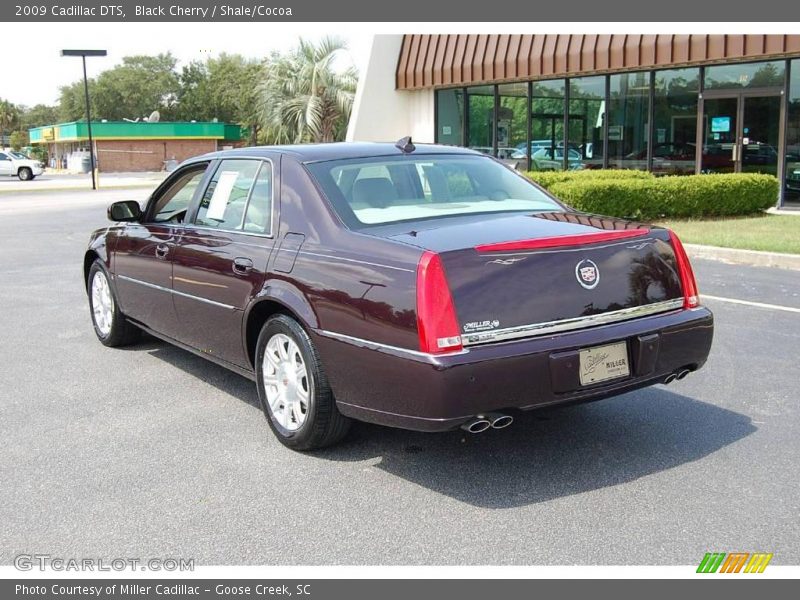 Black Cherry / Shale/Cocoa 2009 Cadillac DTS