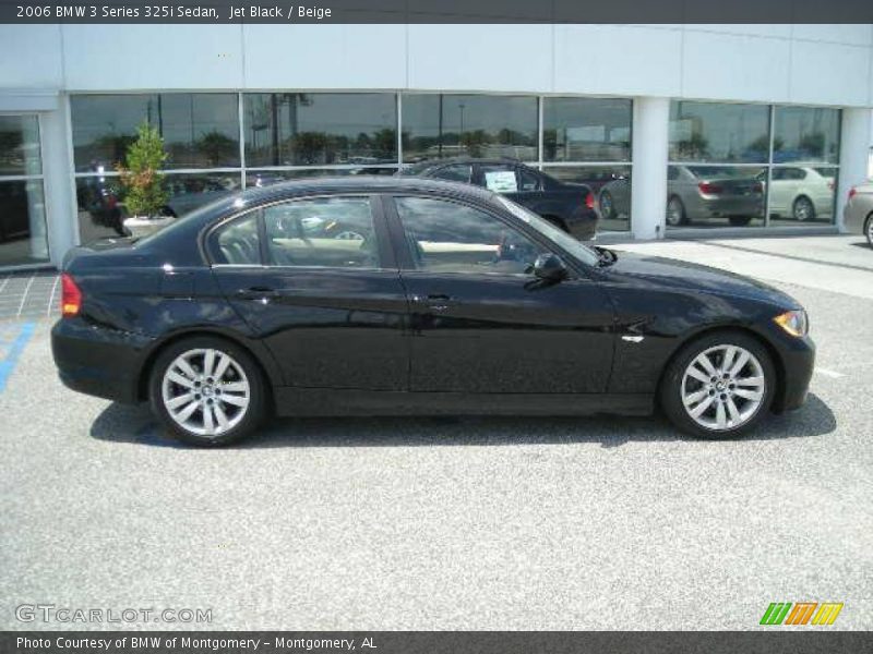 Jet Black / Beige 2006 BMW 3 Series 325i Sedan