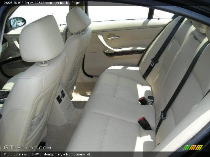 Jet Black / Beige 2006 BMW 3 Series 325i Sedan