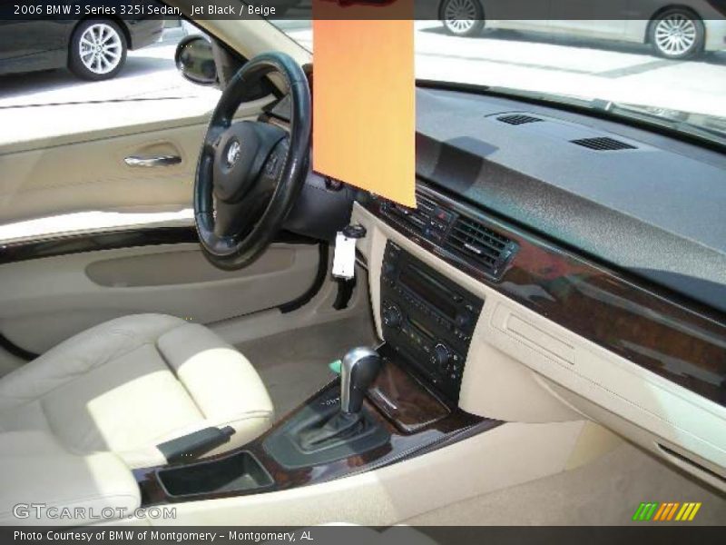 Jet Black / Beige 2006 BMW 3 Series 325i Sedan