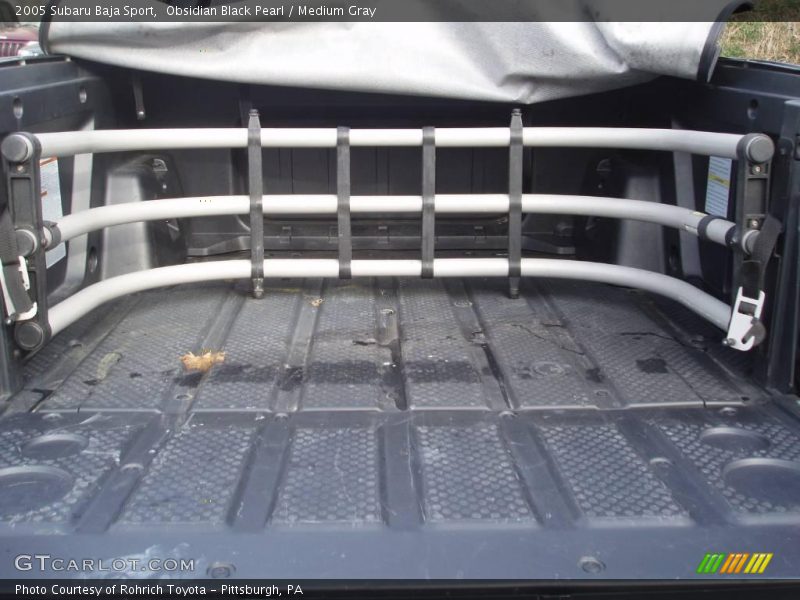 Obsidian Black Pearl / Medium Gray 2005 Subaru Baja Sport