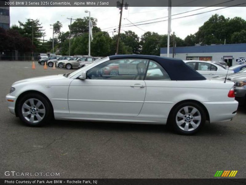 Alpine White / Sand 2006 BMW 3 Series 325i Convertible