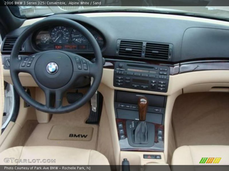 Alpine White / Sand 2006 BMW 3 Series 325i Convertible