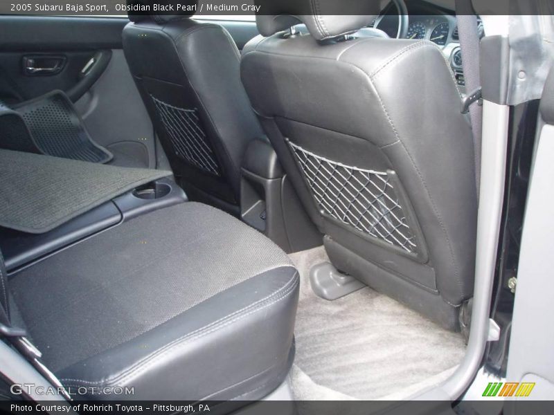 Obsidian Black Pearl / Medium Gray 2005 Subaru Baja Sport