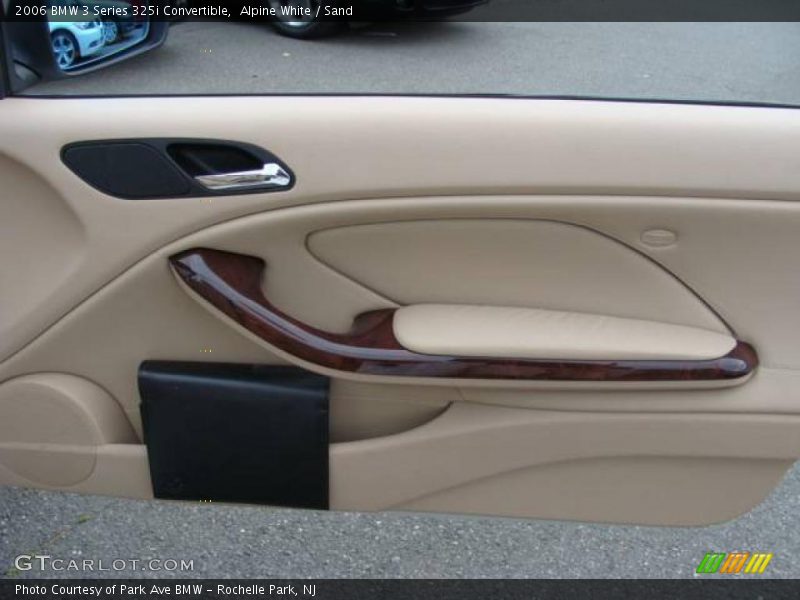 Alpine White / Sand 2006 BMW 3 Series 325i Convertible