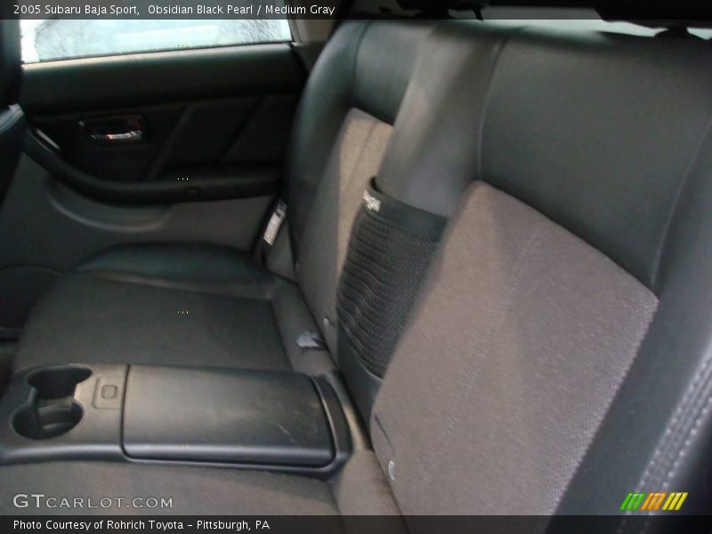 Obsidian Black Pearl / Medium Gray 2005 Subaru Baja Sport