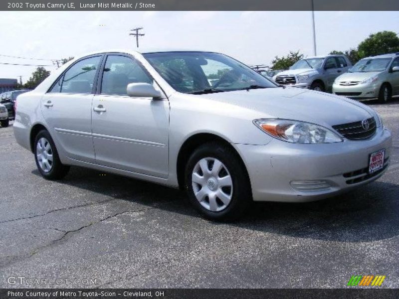 Lunar Mist Metallic / Stone 2002 Toyota Camry LE